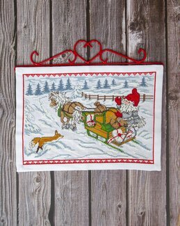 Broderikit Bonad Vintertur