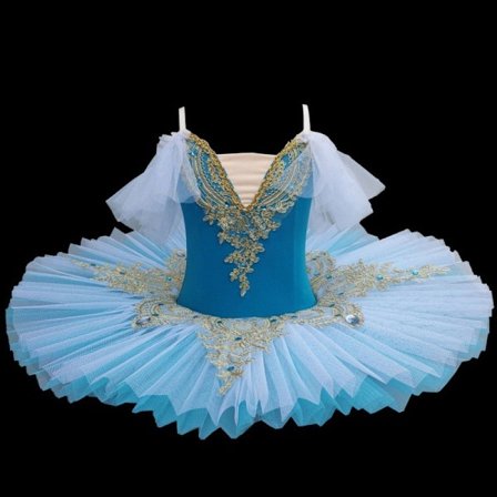 Jente Profesjonell Ballett Tutu Kjoler Ballett blue2" blue2