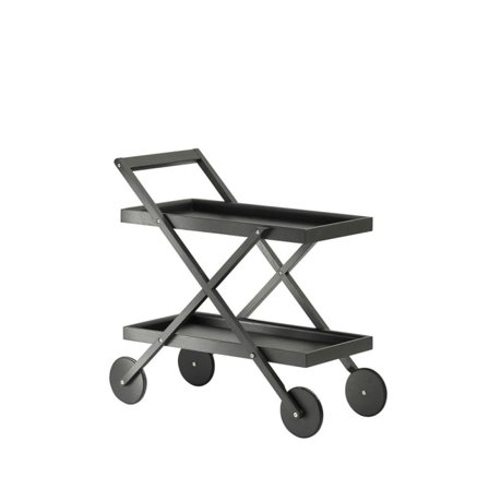 Design House Stockholm Serveringsvagn/Tevagn Exit Möbler Svart 86x81x41