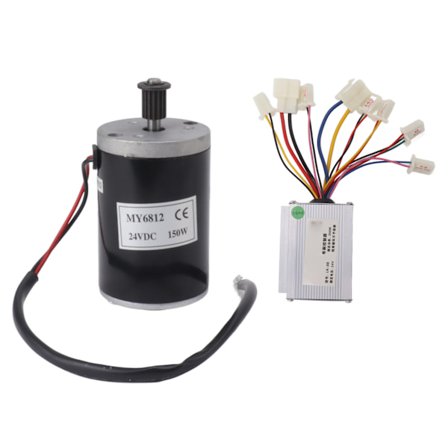 Elektrisk sykkelkonverteringssett med 24V150W motor 24V250W kontroller elektrisk sykkelmotor modifiseringssett