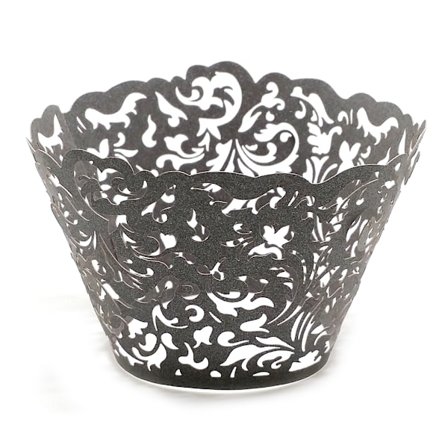 100 muffinsformar Bakform Non-stick Muffin Förpackningsform Alla hjärtans dag Bröllop Pappersform Födelsedagsfest Dekoration