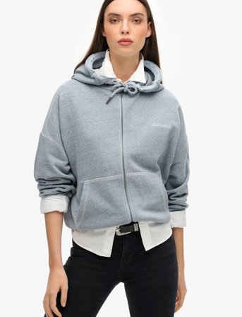 Superdry Essential Logo Overdyed Zh - Grey - 10