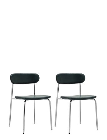 Stol, Hdpova, Krom;Mørkegrøn Black House Doctor