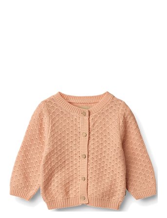 Wheat Knit Cardigan Magnella - Pink - 74