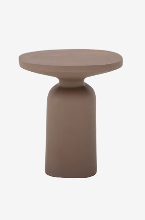 Bloomingville - Sidobord Milan, Ø 45 cm - Brun - Småbord - Från Homeroom