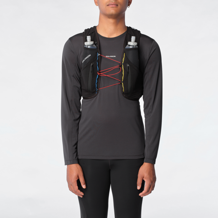 Salomon - Hardlooprugzakken Tassen & rugzakken Adv Skin 12 Race Flag Set - White / Nautical Blue