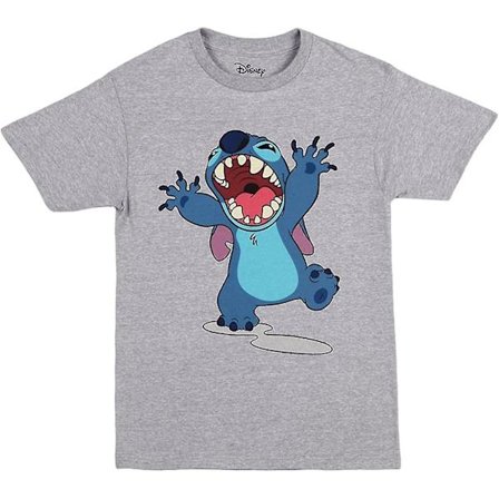 Mighty Fine Lilo And Stitch Face Vuxen T-shirt