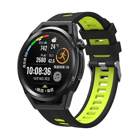 20mm Silikon Sport Rem för Galaxy Watch4/5/6 40mm 44mm/Watch6 Classic 43mm 47mm/Watch 5 Pro 45mm