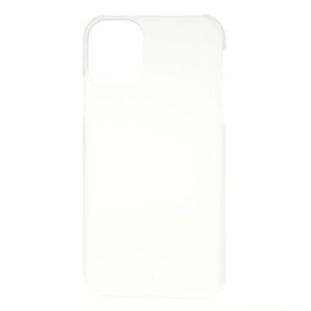 Rubberized PC Back Case for iPhone 11 - Transparent