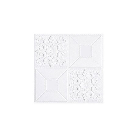 5 stk Veggklistremerker Veggkantlist HVIT