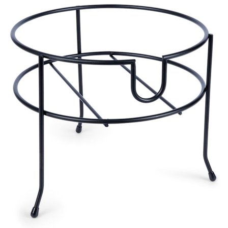 Dryckesställning i svart metall för enkel upphällning