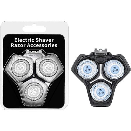 For SH71/50 barberhoder Kompatibel med Philips barbermaskin serie S5000, S7000, SH60/70 og SH71/50, uten base (sølv)