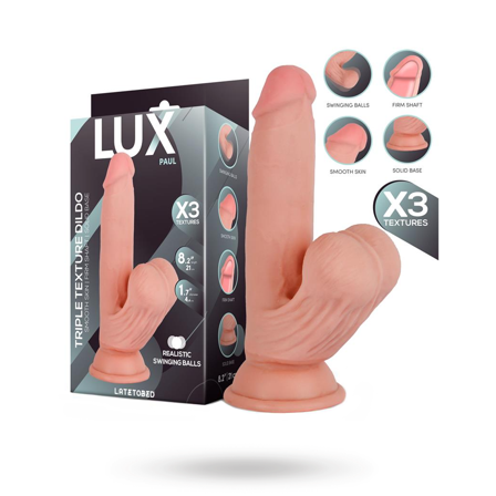 Paul Triple Density Swinging Balls Dildo 21 cm - Vuxen.se - Vibrerande, strapless & standars strap-ons