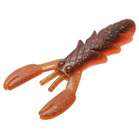 SvartZonker King Craw Junior (6-pack) - UV Brown Craw