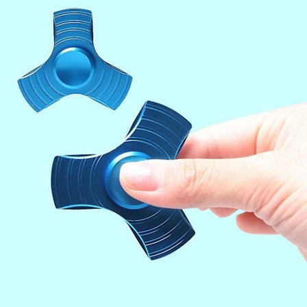 Afslappet Håndspinner i Aluminium Legering med Gode Lejer - Til Børn og Voksne