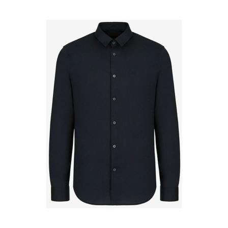 Armani Exchange, Formal Shirts Blauw, Heren, Maat:S
