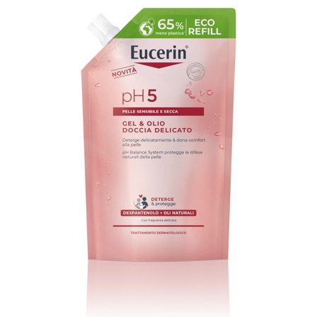 Eucerin Gel&Olio Doccia Delicato Ph5 400ml - Olio Doccia