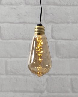 Hängande dekoration Glow Star Trading Beige