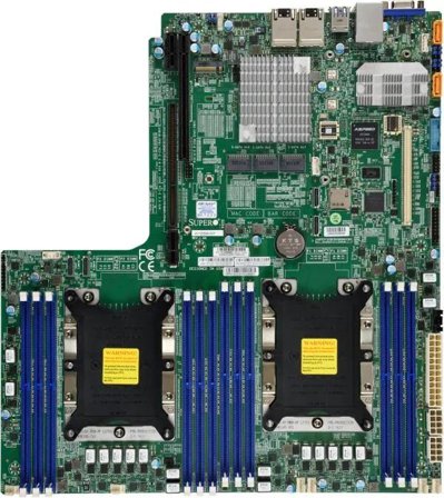 SUPERMICRO X11DDW-NT - hovedkort - Socket P - C622