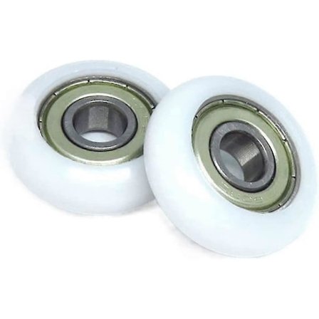 (aleko) 4 stk. 30mm Ruller 8x30x10mm Bsr60830-10 Plast Hjul Rulle Hjul 2025th