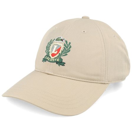 Lacoste - Beige - unconstructed - Cap - Casquette Viennese Dad Cap - Hatstore