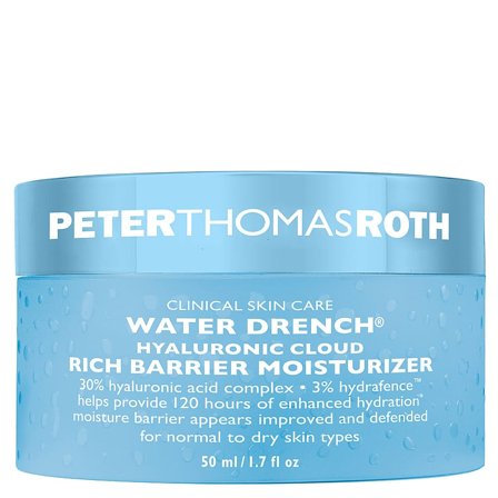 Peter Thomas Roth Water Drench Hyaluronic Cloud Rich Barrier Moisturizer 50 ml, Skincare, Ansigtspleje, Øjencreme