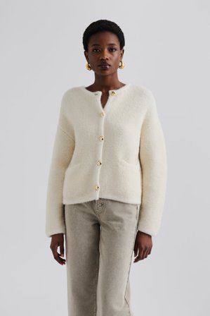 Malina - Carly strickjacke - S - Vanilla