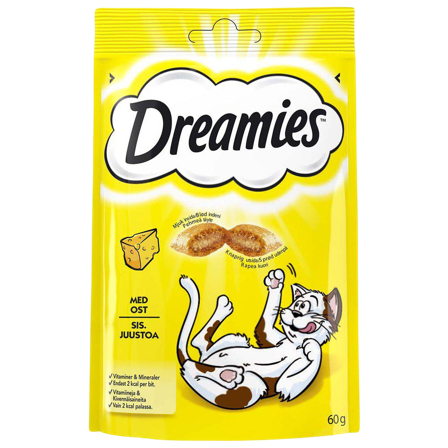 Dreamies - Kattegodbiter Ost 60 g - Katt - Kattegodteri & kattegress - Belønningsgodbiter katt - ZOO.no