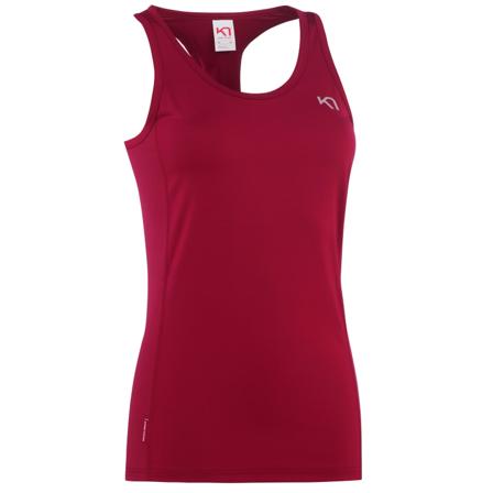Kari Traa Women's Nora Singlet Women Short sleeved fitness sweater Pink S