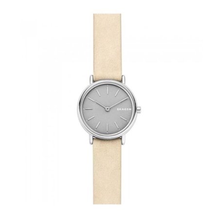 Klocka - Skagen - SKW2696 - Grå läder - Minimalistisk design - Kvartsrörelse