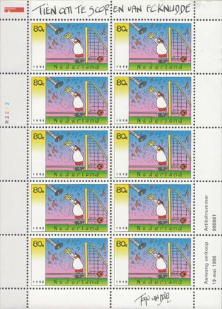 Holland 1998 - NVPH V1763 - Småark - Postfrisk