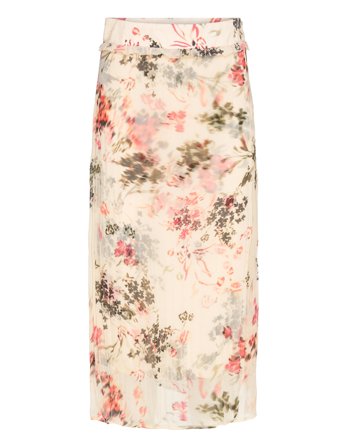 French Connection | Candice Satin Ggt Overlay Skir | 40