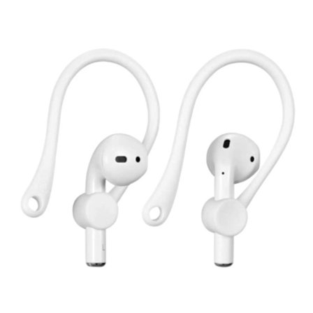 AirPods Hooks øreroker silikon ørehooks hvite