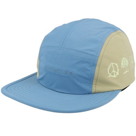 Quiksilver - Blå 5panel Keps - Camp Stacker 2 Coronet Blue 5-Panel @ Hatstore