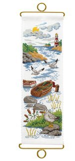 Broderikit Mini-klokkestreng Klipper og skær - Svarta Fåret