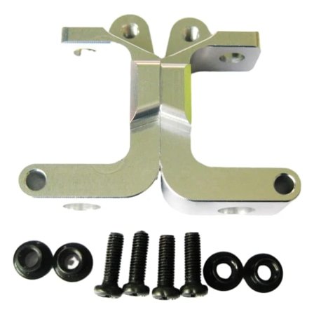 Aluminiumlegering Tunga Vikter C-Nav För 1/8 HPI WR8 RC Bildel Silver