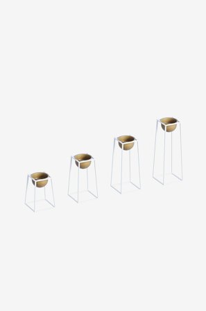 Hanah Home - Dekorativ kruka-Jason White - Vit - Krukor & vaser - Från Homeroom