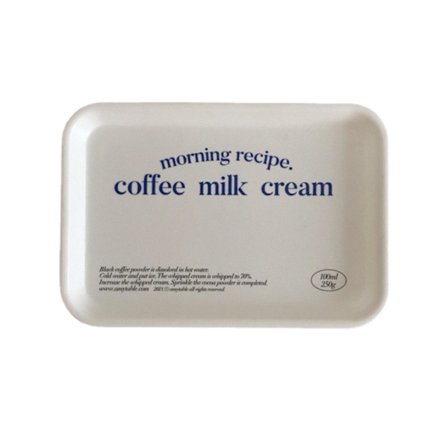 Koreansk Brev Melaminbrett Kaffebar Enkel frokostserveringsplate