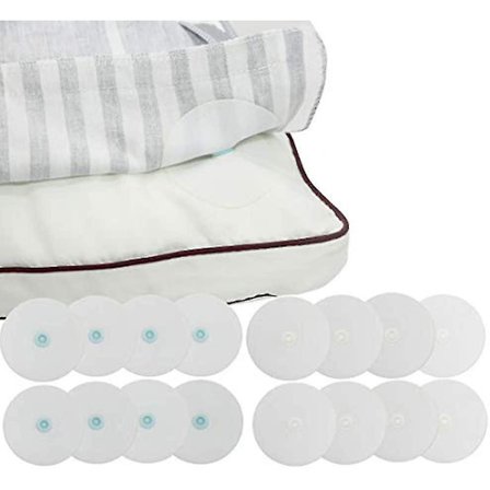 Dynetrekk-klemmer (16 stk) - Hjørneholder-deksel Snap kompatibel med alle tykkelser av dyner og dundyner [xh]