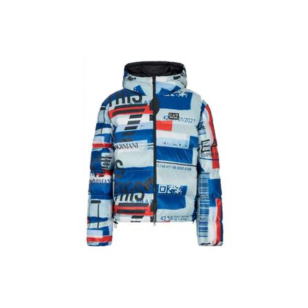 Emporio Armani Ea7, Jackets Blauw, Heren, Maat:M,Ritsen