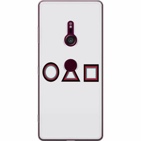 Sony Xperia Xz3 Genomskinligt Skal Squid Game
