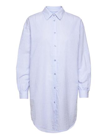 Frejamw Long Shirt Blue My Essential Wardrobe