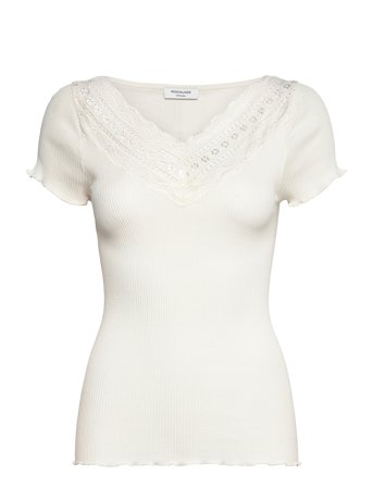 Rosemunde | Rwbenita Ss Regular V-Neck T-Shirt | XS