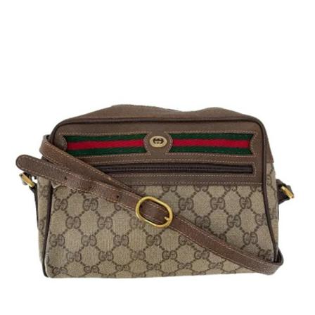 Gucci Vintage - Vintage Väskor - Brun - Dam - Storlek: One Size, Dam, Storlek: ONE SIZE