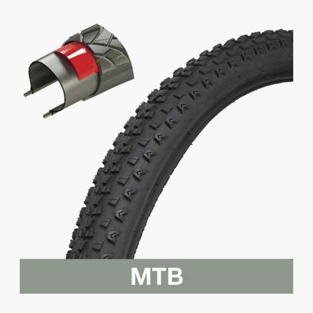 Cykeldäck extraförstärkt MTB 27 5" 54-584 mm - Biltema