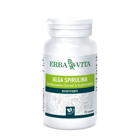 Erba Vita Alga Spirulina 125 Tavolette 400mg