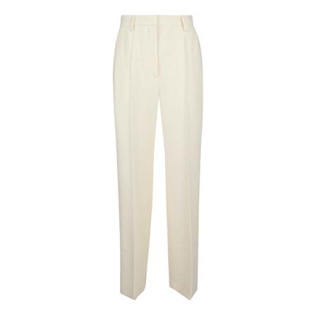 Nanushka Lanai relaxed leg tailored Bukser Hvid, Dame