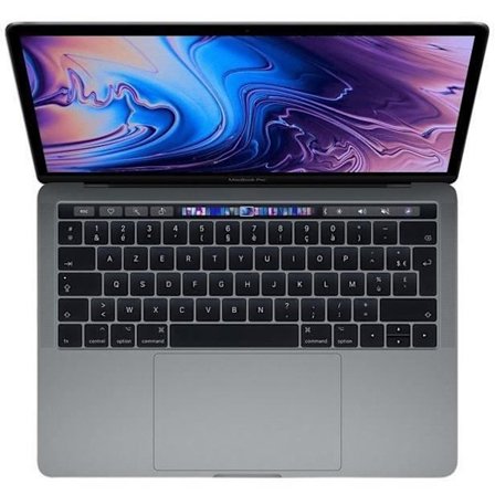 MacBook Pro Touch Bar 13" Core i5 1,4 Ghz 8 GB 128 GB SSD Space Grey (2019) - Nytt batteri - Renoverad - Bra skick - Refurbished Grade C - Swedish ke
