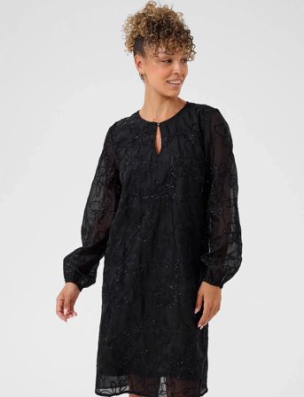 Cream Cringa Dress - Black - 38