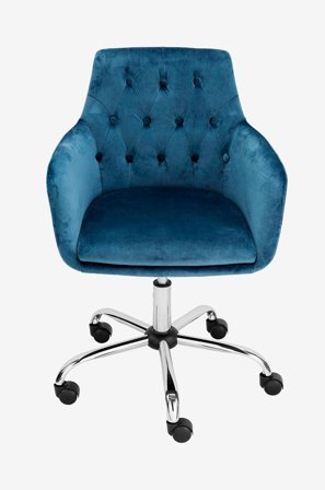 Loft24 - Kontorsstol Perry - Blå - Skrivbordsstolar - Från Homeroom